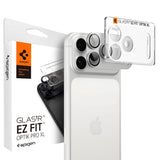 iPhone 18 Pro Max / 17 Pro Max Spigen Glass tR EZ Fit Optik Pro XL Kamerabeskytter - Sølv