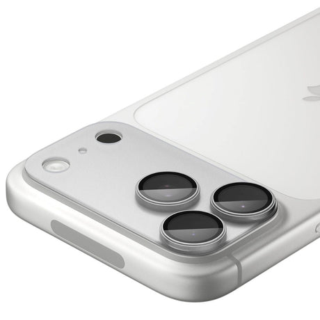 iPhone 18 Pro Max / 17 Pro Max Spigen Glass tR EZ Fit Optik Pro XL Kamerabeskytter - Sølv