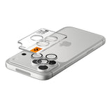 iPhone 18 Pro / 18 Pro Max Spigen Glass tR EZ Fit Optik Pro Kamerabeskytter - 2 stk - Sølv