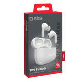 SBS Air Kab Max TWS Bluetooth In-Ear Høretelefoner - Hvid