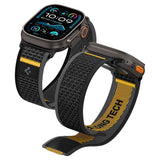 Apple Watch (44/SE/45/46/49mm) Spigen Athlex Air Active Rem - Sort