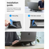 Spigen Foldbar Universal Laptop Holder - Sort