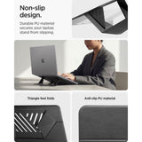 Spigen Foldbar Universal Laptop Holder - Sort