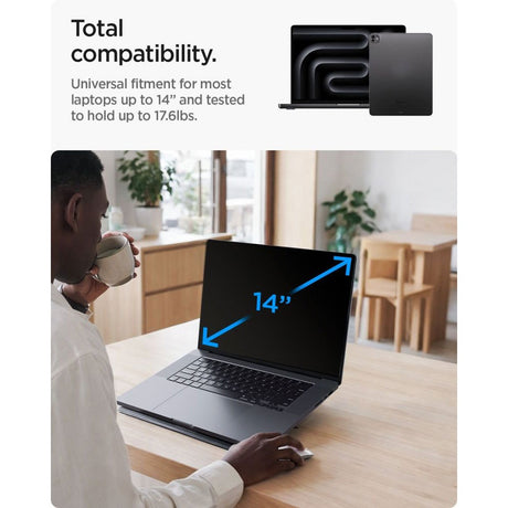 Spigen Slim Fold Laptop Stander - Sort