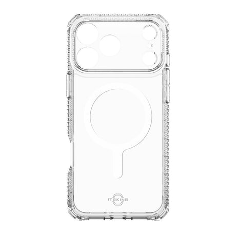 iPhone 17 Pro Max ITSKINS Hybrid MagClear Case - MagSafe Kompatibel - Gennemsigtig