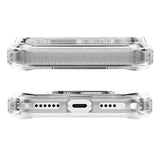 iPhone 17 Pro ITSKINS Hybrid MagClear Case - MagSafe Kompatibel - Gennemsigtig