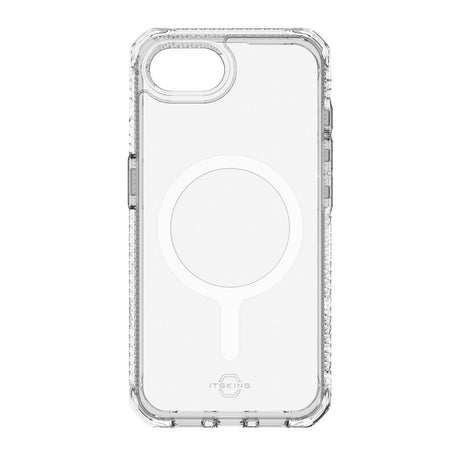 iPhone 16e ITSKINS Hybrid MagClear Case - MagSafe Kompatibel - Gennemsigtig