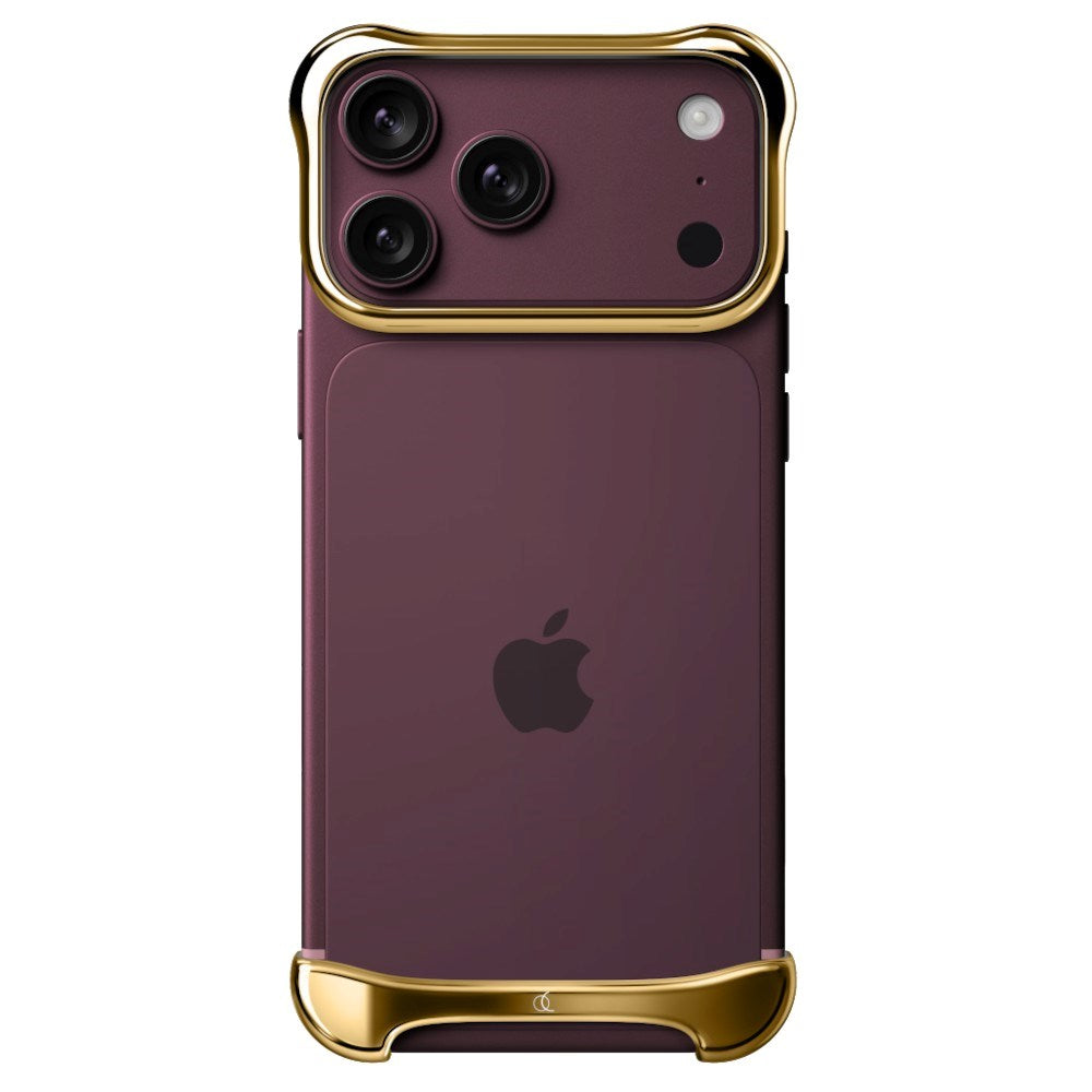 Arc Pulse Aluminum Bumper Cover - iPhone 18 Pro Max - Gold