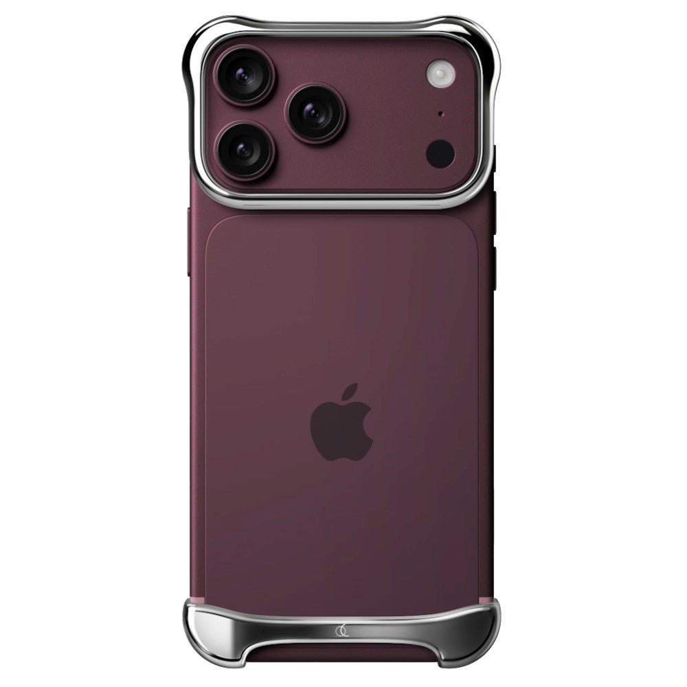 Arc Pulse Aluminum Bumper Cover - iPhone 18 Pro - Silver