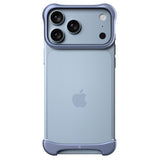 Arc Pulse Aluminum Bumper Cover - iPhone 18 Pro Max - Matte Light Blue