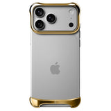 Arc Pulse Aluminum Bumper Cover - iPhone 18 Pro Max - Gold