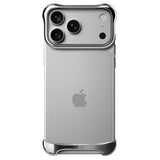 Arc Pulse Aluminum Bumper Cover - iPhone 18 Pro - Silver