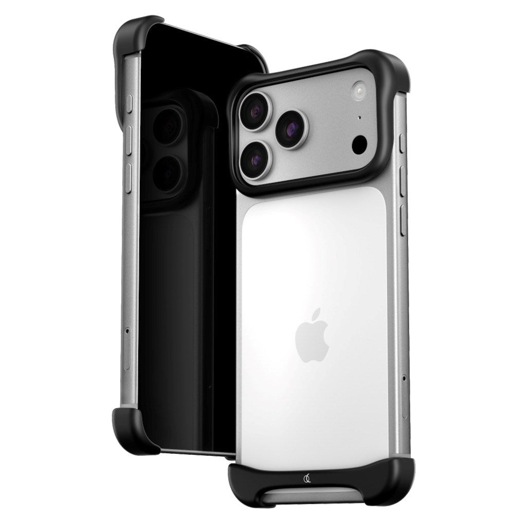 Arc Pulse Aluminum Bumper Cover - iPhone 18 Pro - Matte Black