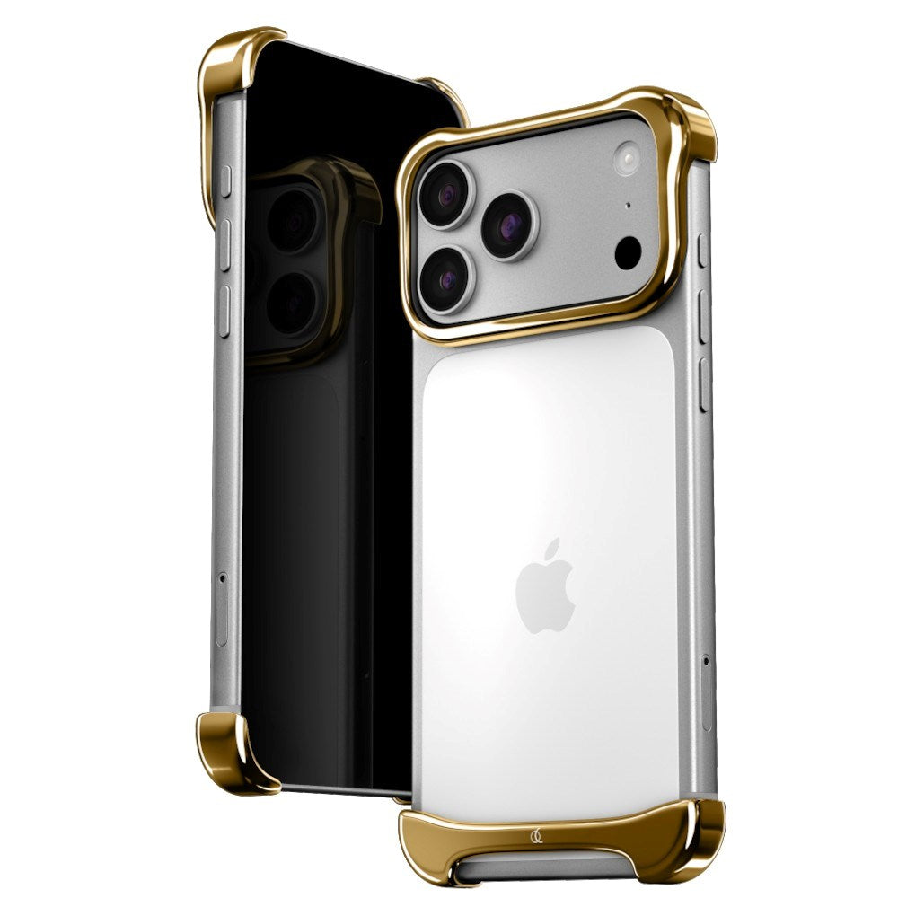 Arc Pulse Aluminum Bumper Cover - iPhone 18 Pro Max - Gold