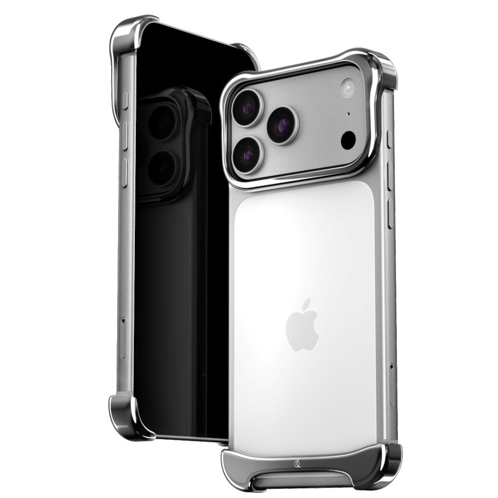 Arc Pulse Aluminum Bumper Cover - iPhone 18 Pro - Silver