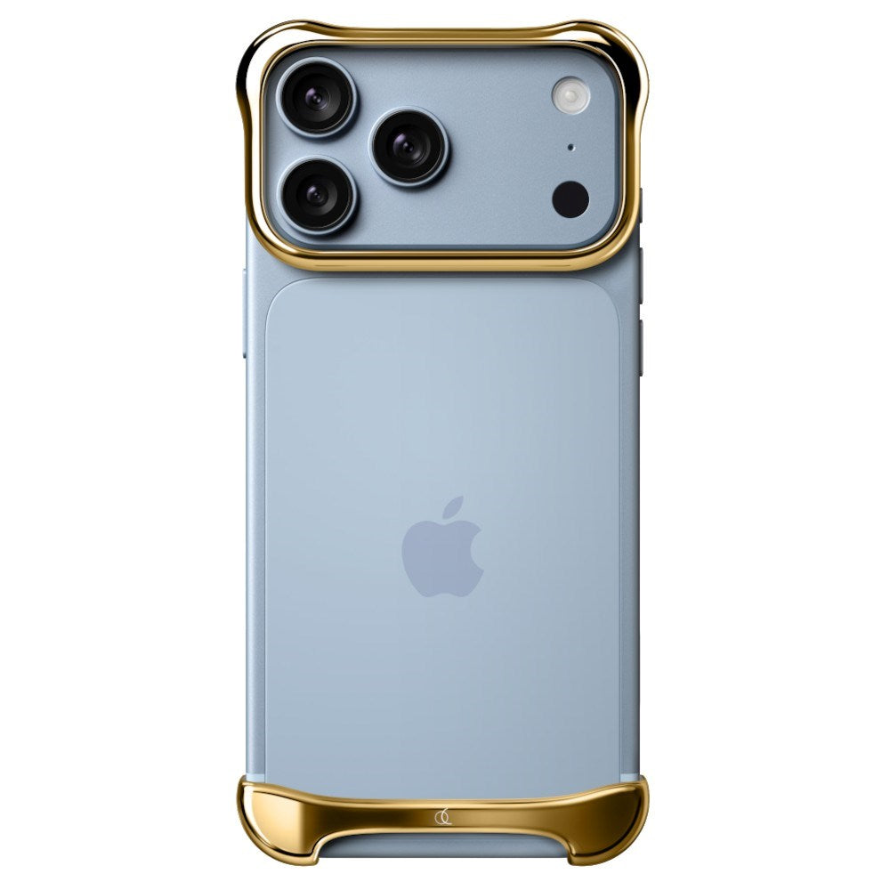 Arc Pulse Aluminum Bumper Cover - iPhone 18 Pro - Gold