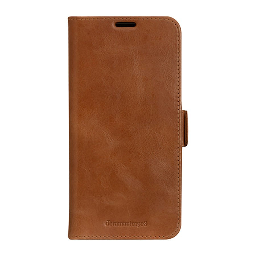 Samsung Galaxy S23 dbramante1928 Copenhagen Slim Læder Flip Cover m. Pung - Tan