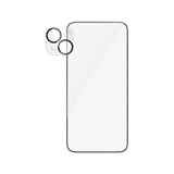 iPhone 15 Plus PanzerGlass 2-i-1 Bundle m. EasyAligner - Skærmbeskyttelse / Kamerabeskyttelse - Gennemsigtig / Sort