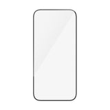 iPhone 16 Pro PanzerGlass 4-i-1 Bundle m. EasyAligner - Skærmbeskyttelse (UWF) / Bagsidecover / Kamerabeskyttelse / Fingerring - Gennemsigtig / Sort