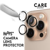 CARE By PanzerGlass iPhone 16 Pro Max 3-i-1 FLAGSHIP MagSafe Bundle - Skærmbeskyttelse (UWF) / Bagsidecover / Kamerabeskyttelse - Gennemsigtig / Hvid
