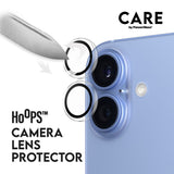CARE By PanzerGlass iPhone 16 3-i-1 FLAGSHIP Bundle - Skærmbeskyttelse (UWF) / Bagsidecover / Kamerabeskyttelse - Gennemsigtig