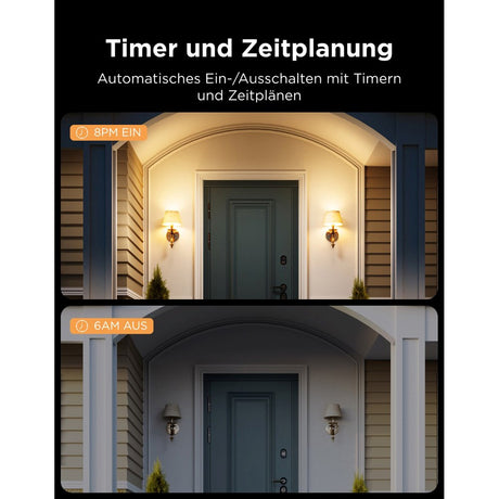 Govee Wi-Fi & Bluetooth Smart Light Bulb med 450lm - 2 stk. - Hvid