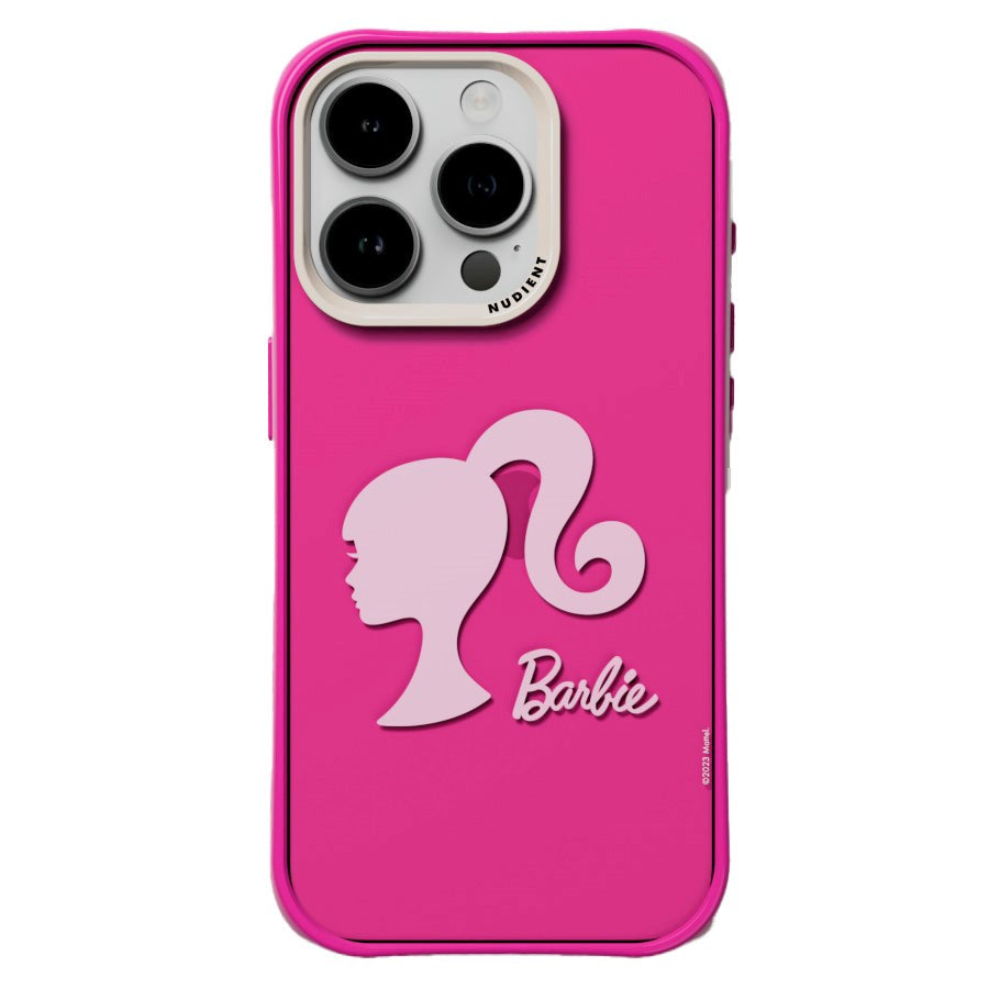 Nudient Form Case iPhone 15 Pro Bagside Cover - Barbie's Curls