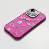 Nudient Form Case iPhone 14 Pro Bagside Cover - Barbie Board