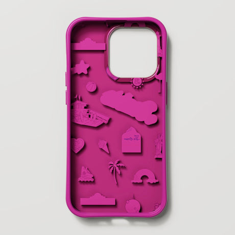 Nudient Form Case iPhone 14 Pro Bagside Cover - Barbie Board