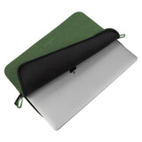 Tucano Second Skin Neopren 15.6" (38 x 25 cm) Computer Sleeve - Melange - Grøn