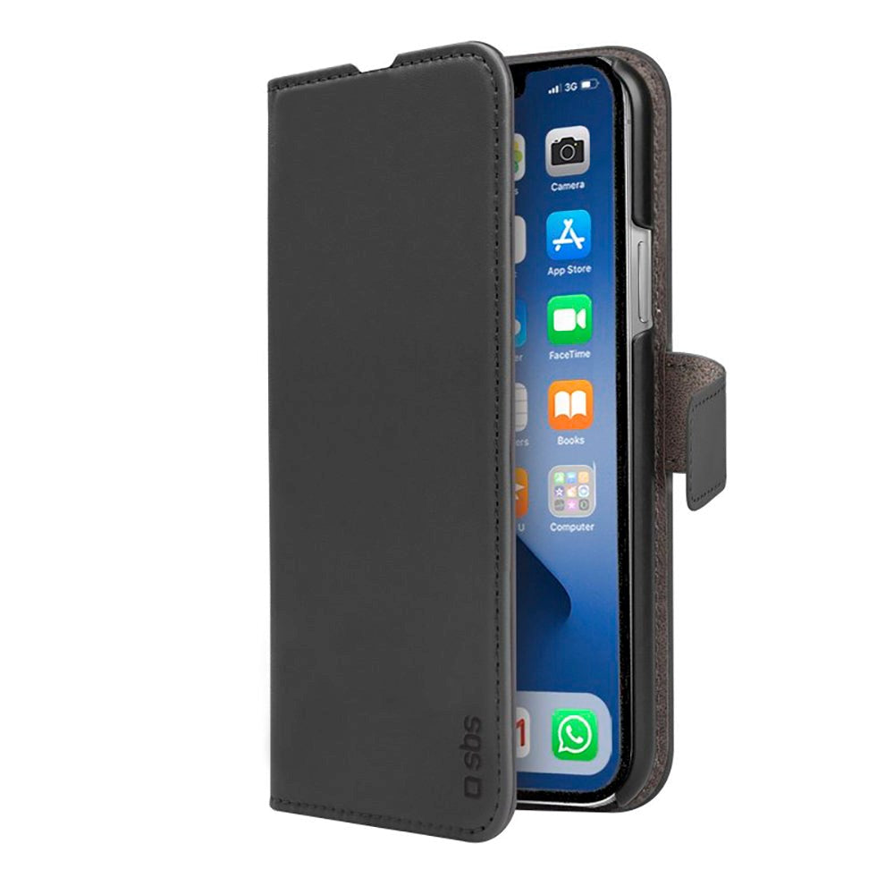 iPhone 13 Pro SBS Wallet Stand Cover - Sort