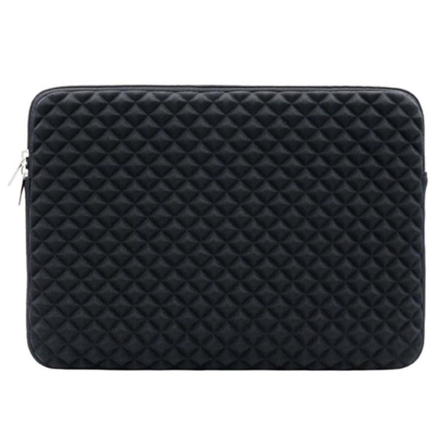 Shockproff Grid Sleeve (13") til Macbook/Bærbar (34 x 24.5 cm) - Sort