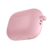 Apple Airpods Pro 2nd Gen (2022) Silikone Cover m. Hage - Lyserød