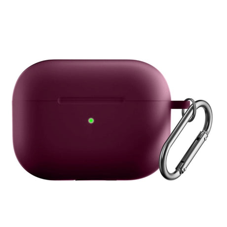 Apple Airpods Pro 2nd Gen (2022) Silikone Cover m. Hage - Bordeaux