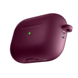 Apple Airpods Pro 2nd Gen (2022) Silikone Cover m. Hage - Bordeaux