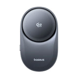 Baseus Magnetisk Mobilholder til Bil til Ventilationsristen - Trådløs Opladning - Blæser - MagSafe Kompatibel - Sort