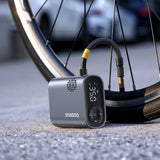 Baseus PrimeTrip Minikompressor - Elektrisk Cykelpumpe - Grå