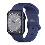 Apple Watch (42/44/SE/45/46/49mm) Epico Silikone Urrem - Blå