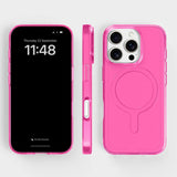 agood company iPhone 16 Pro CLRPRTCT 100% Genbrugs Plastik Case - Transparent / Candy Pink