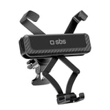 SBS New Jersey Gravity Mobilholder til Bil - Max Mobil: 105 x 35mm - Sort