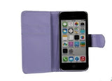 Card Wallet Etui iPhone 5C - Lilla