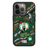 iPhone 13 Pro RhinoShield SolidSuit Håndværker NBA Cover m. Boston Celtics - Graffiti