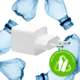 1 x USB-C 25W/1 x USB-A 18W - dbramante1928 EU Vægoplader - Hvid