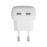 dbramante1028 Vægoplader - 25W - 2 x USB-C Stik - Hvid