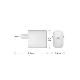 1 x USB-C 45W - dbramante1928 EU Vægoplader - Hvid