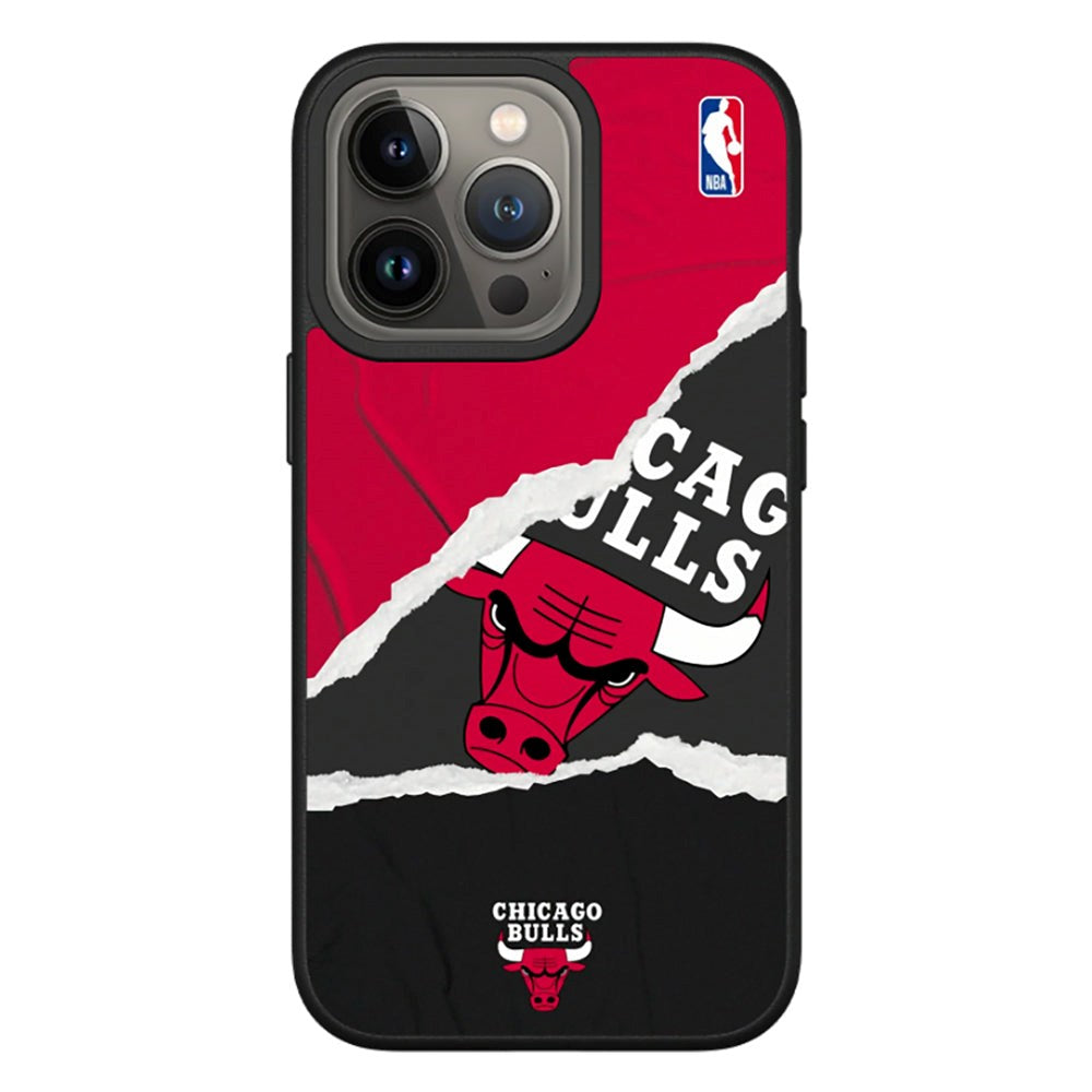 iPhone 13 Pro RhinoShield SolidSuit Håndværker NBA Cover m. Chicago Bulls - Sweat and Tears