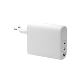 2 x USB-C 65-140W/45-100W/1 x USB-A 18W - dbramante1928 EU Vægoplader - Hvid