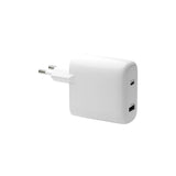 1 x USB-C 65W/1 x USB-A 18W - dbramante1928 EU Vægoplader - Hvid