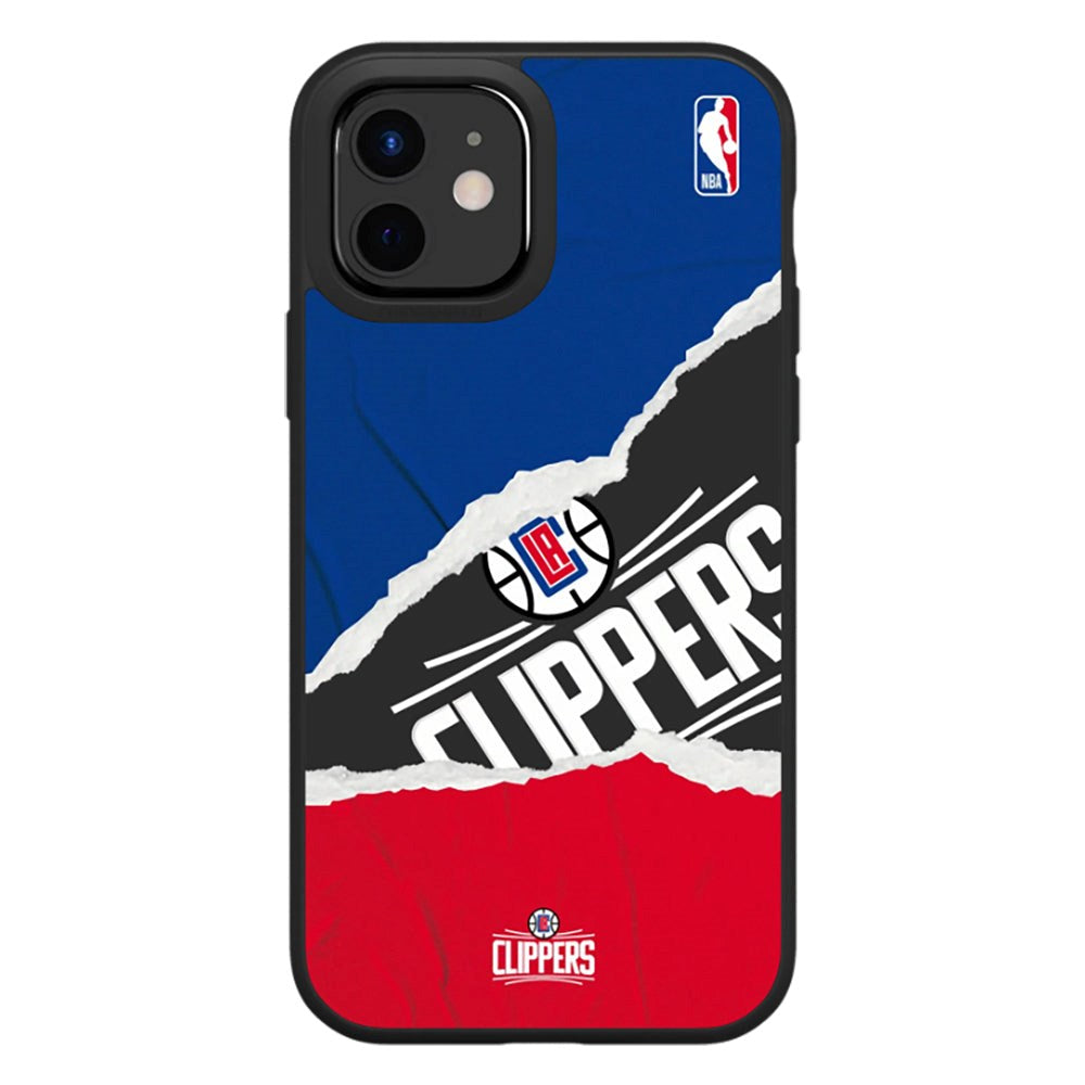 iPhone 12 / 12 Pro RhinoShield SolidSuit Håndværker NBA Cover m. LA Clippers - Sweat and Tears