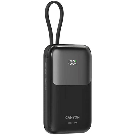 Canyon OnPower 101 PowerBank - 22.5W / 10.000 mAh - Sort